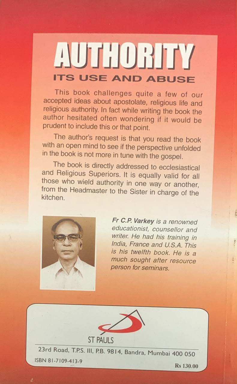 Authority Its Use And Abuse