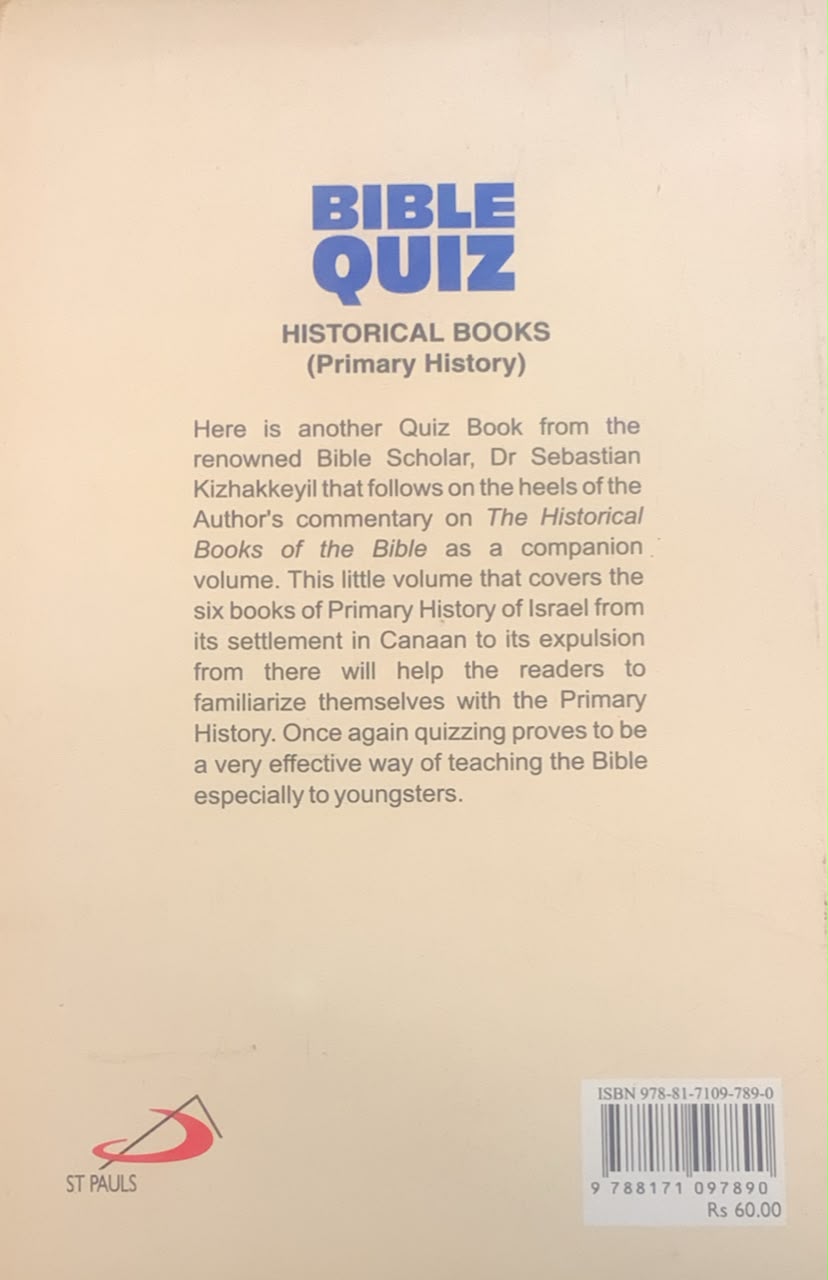 Bible Quiz Historical Books