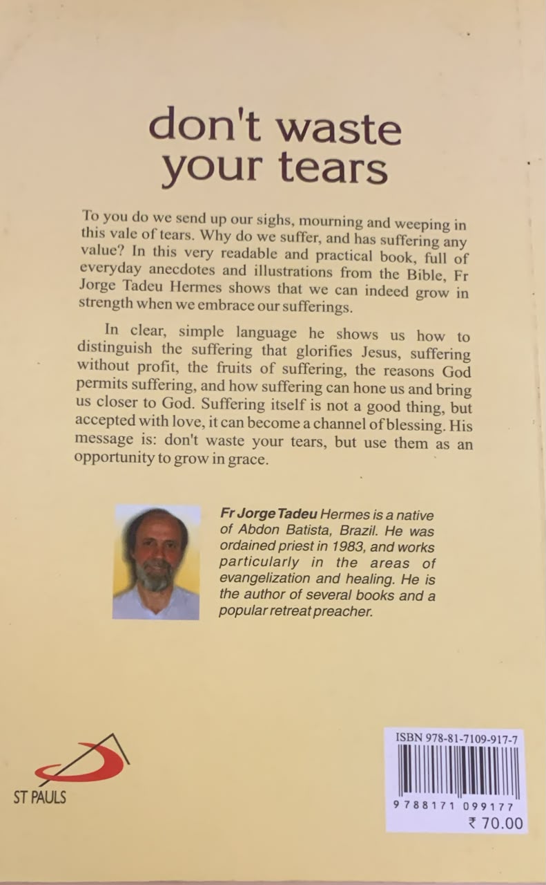 Dont Waste Your Tears