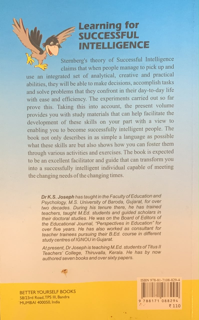 Learning For Successful Intelligence