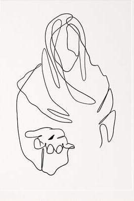 Living Words Wall Decor Come follow Me Line Art