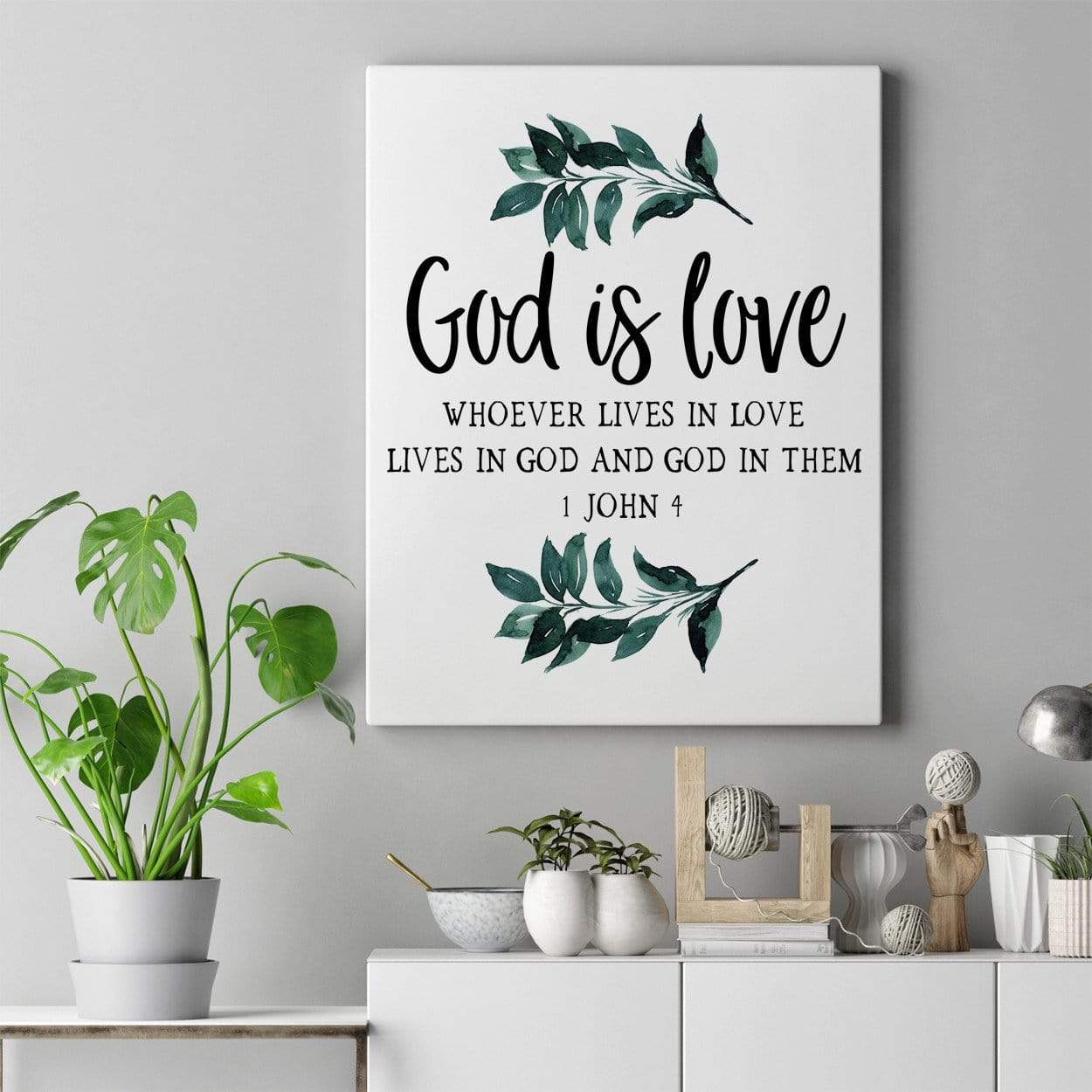 Living Words Wall Decor God is Love