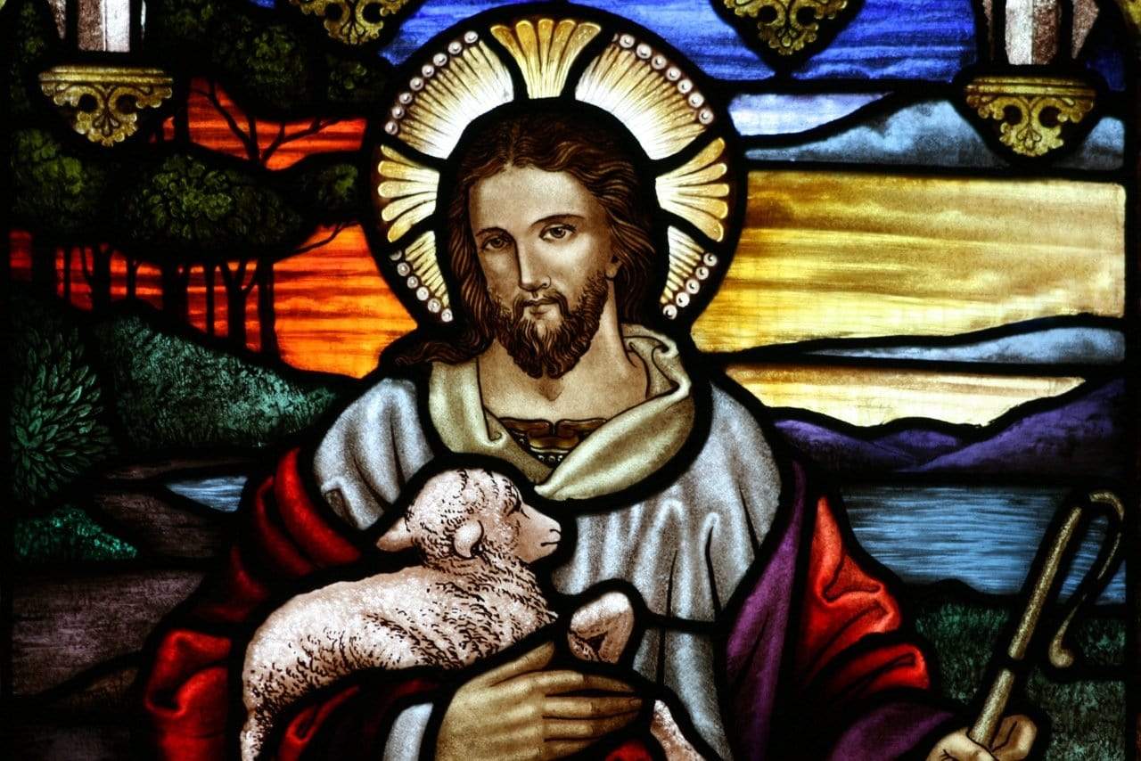 Living Words Wall Decor Jesus Good Shepered - JP19