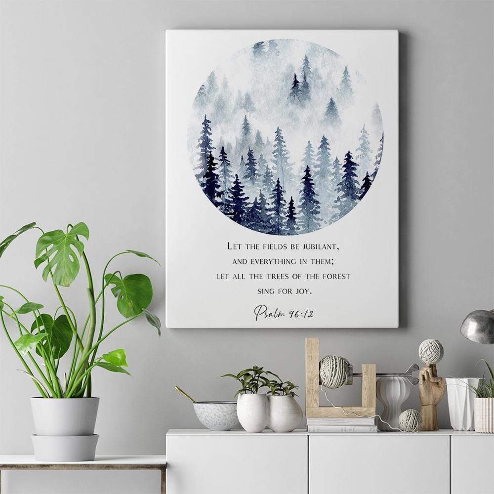 Living Words Wall Decor Let the Fields be Jubilant