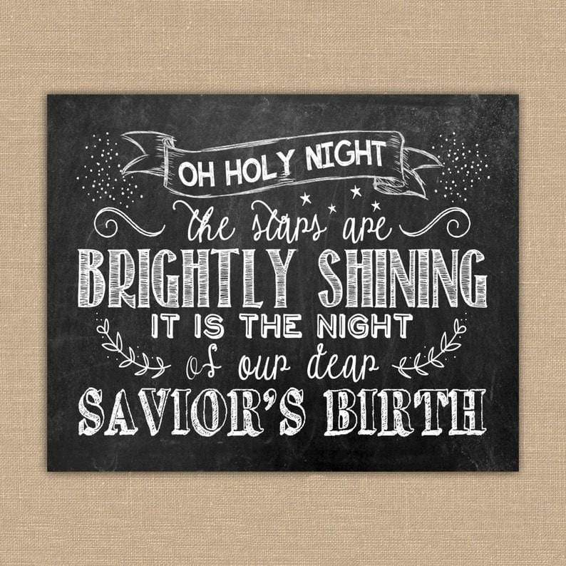 Living Words Wall Decor Savior's Birth