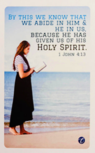 BIBLE CARD, SET 7- ENGLISH (PENTECOST SPECIAL)