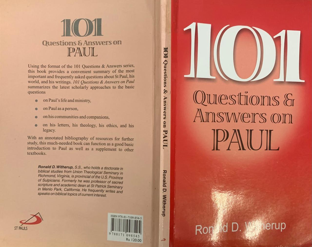 101 Questions Answers On Paul