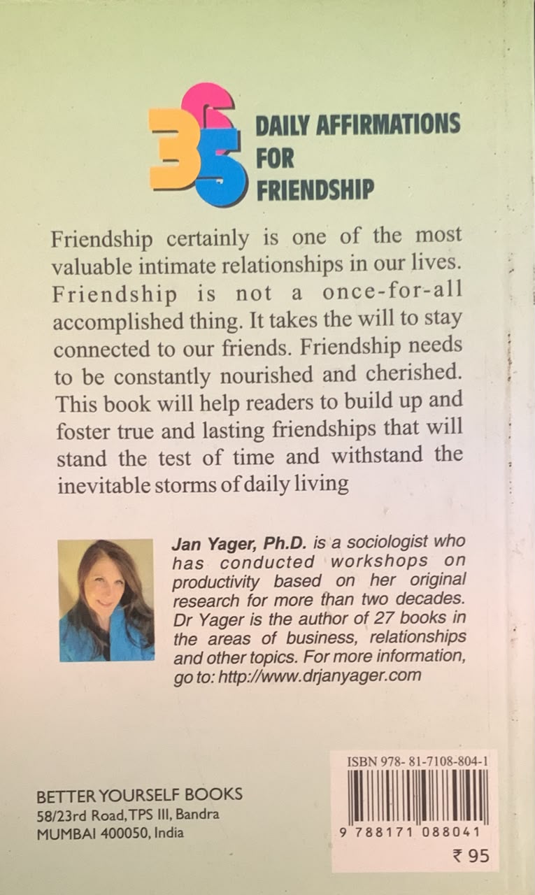 365 Daily Affirmations For Friendship