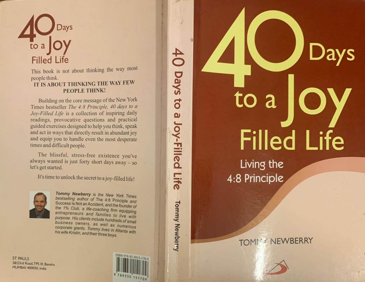 40 Days To A Joy Filled Life
