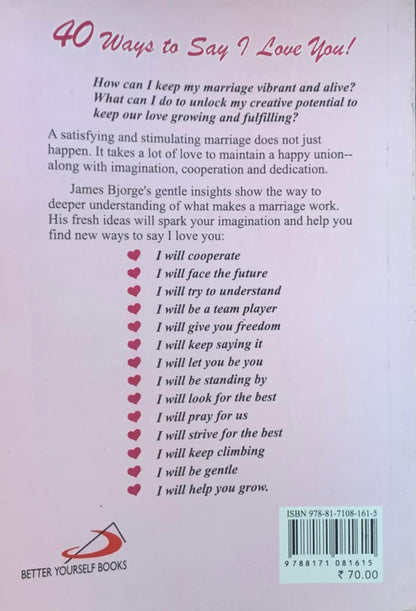 40 Ways To Say I Love You