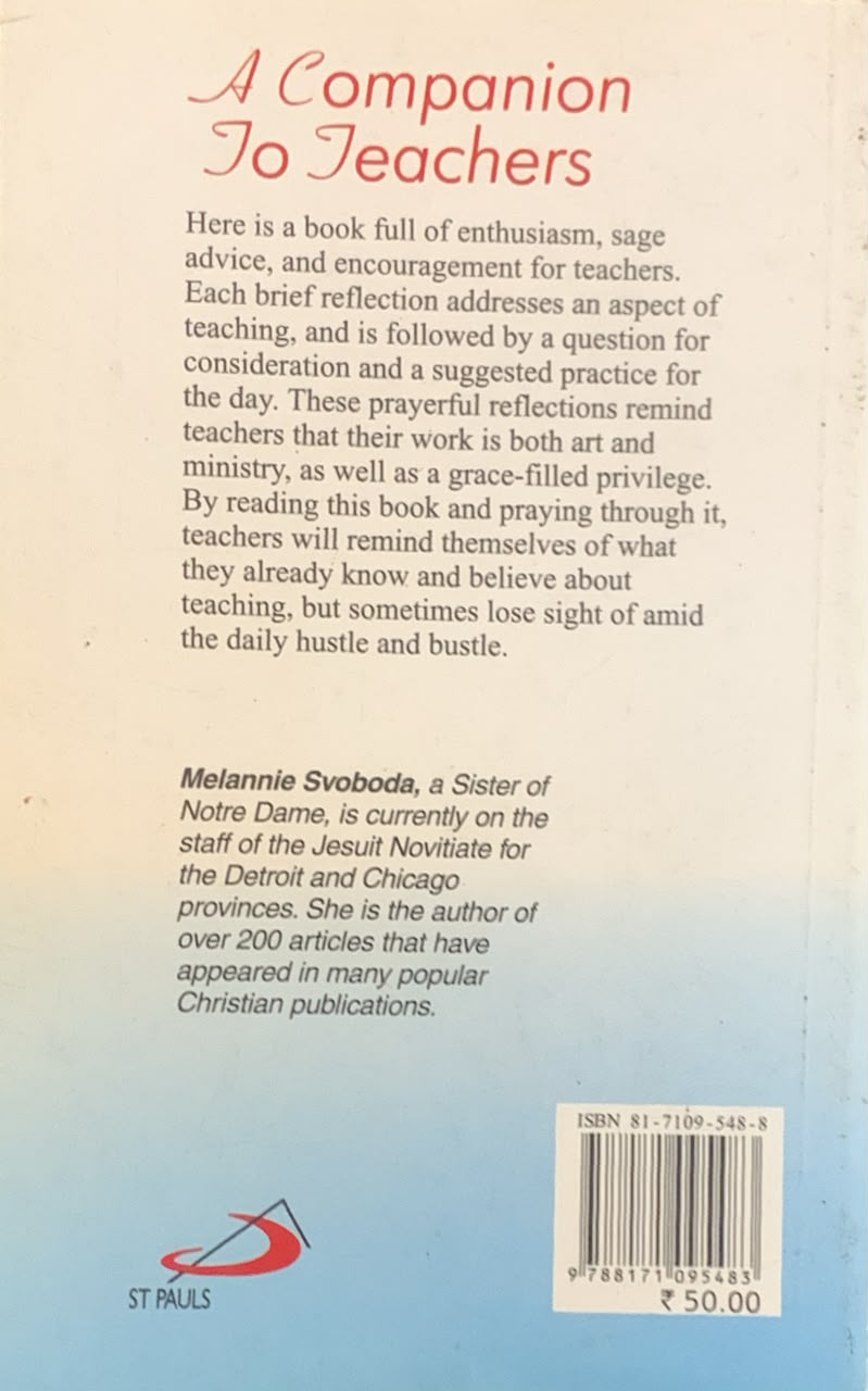 A Companion To Teachers