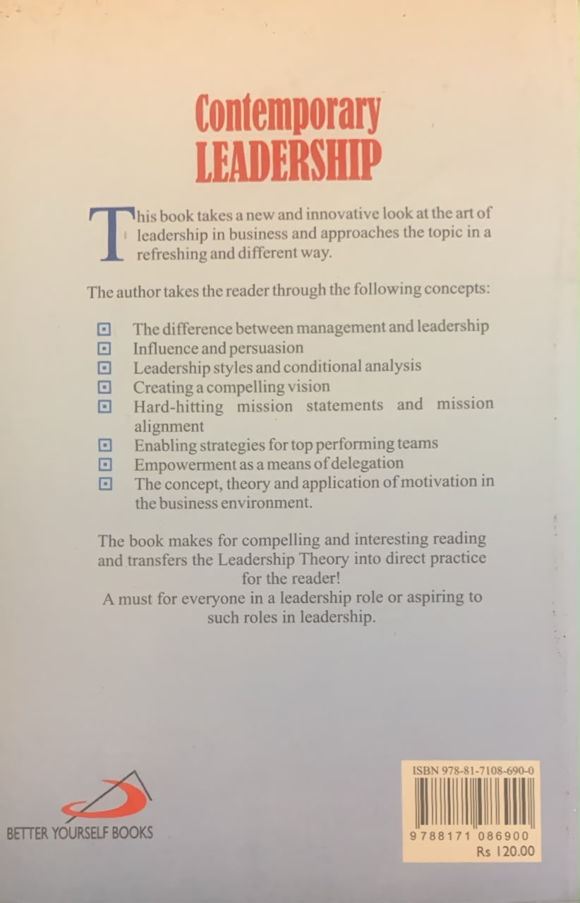 Contemporary Leadership A Practical Application Of The Theories