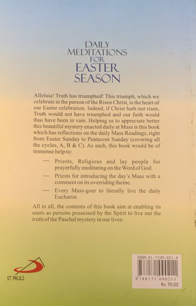Daily Meditations For Easter Season