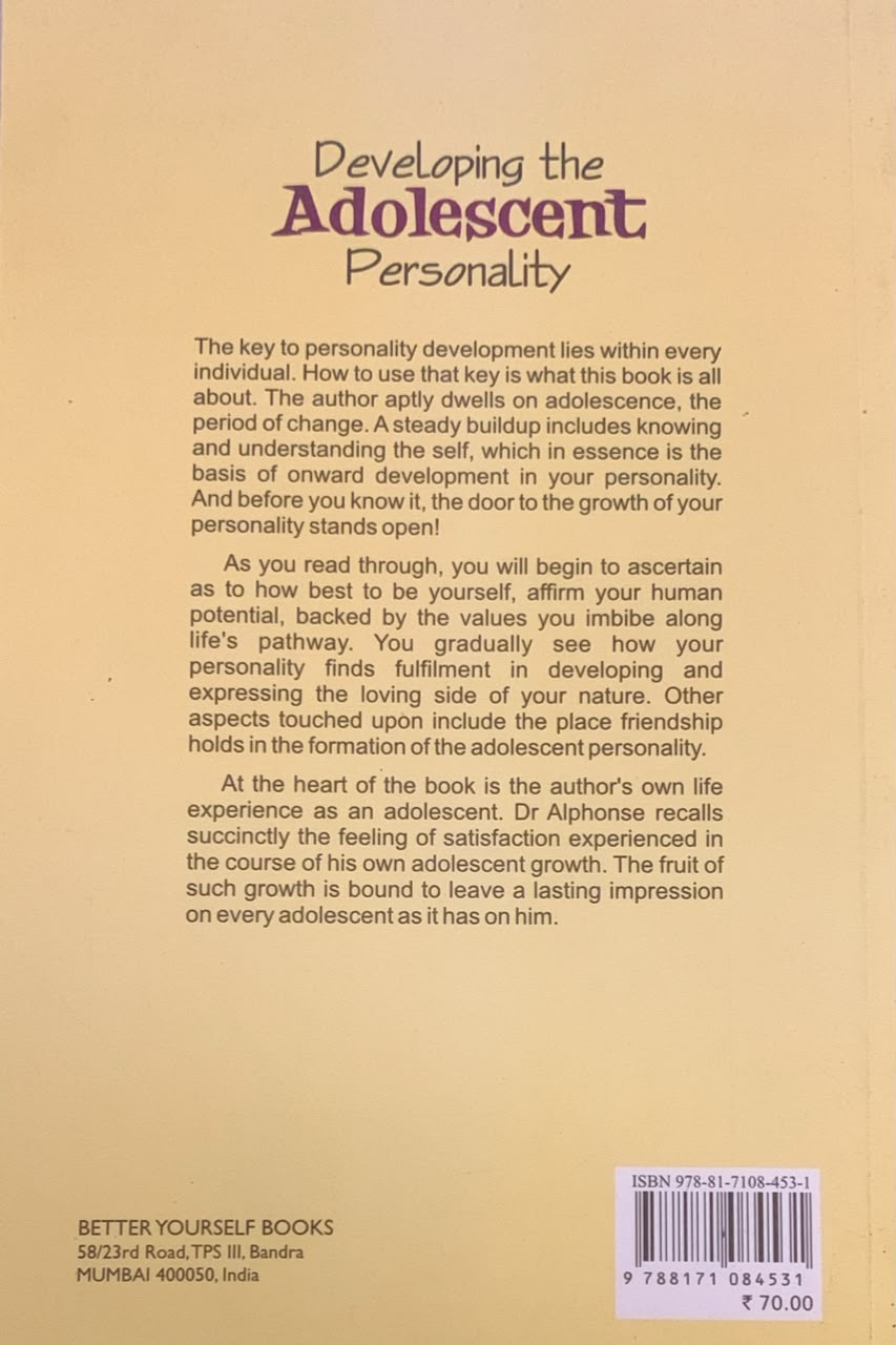 Developing The Adolescent Personality
