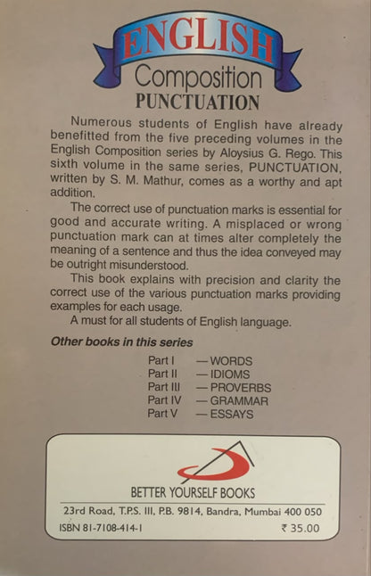 English Composition 6 Punctuation