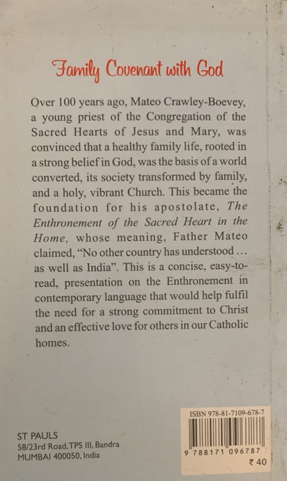 Family Covenant With God  