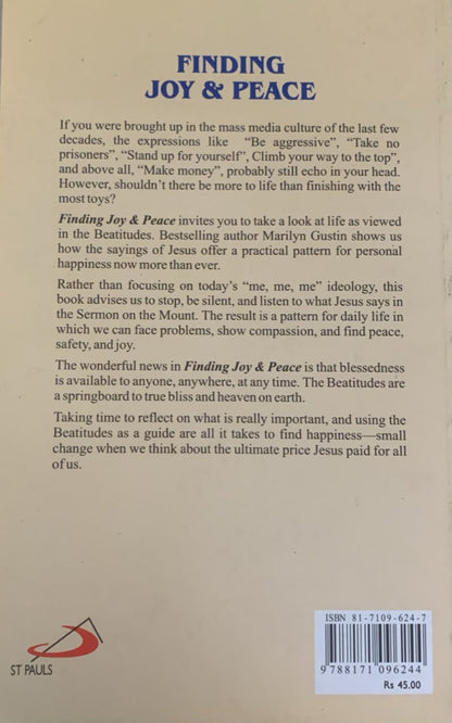 Finding Joy & Peace