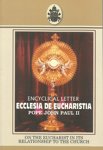 ECCLESIA DE EUCHARISTIA - sophiabuy