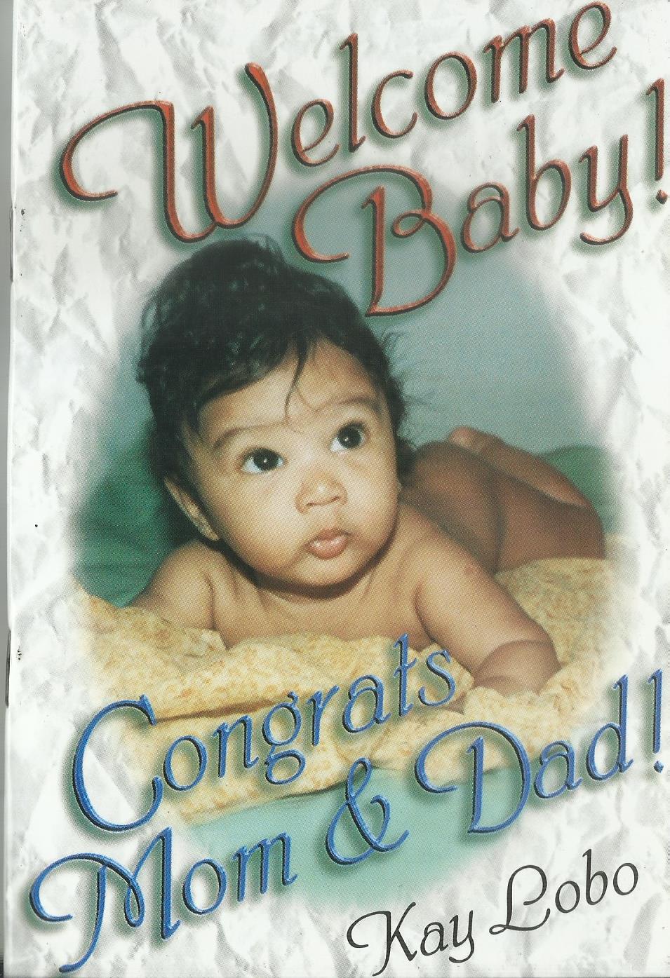 WELCOME BABY CONGRATS MOM DAD - sophiabuy