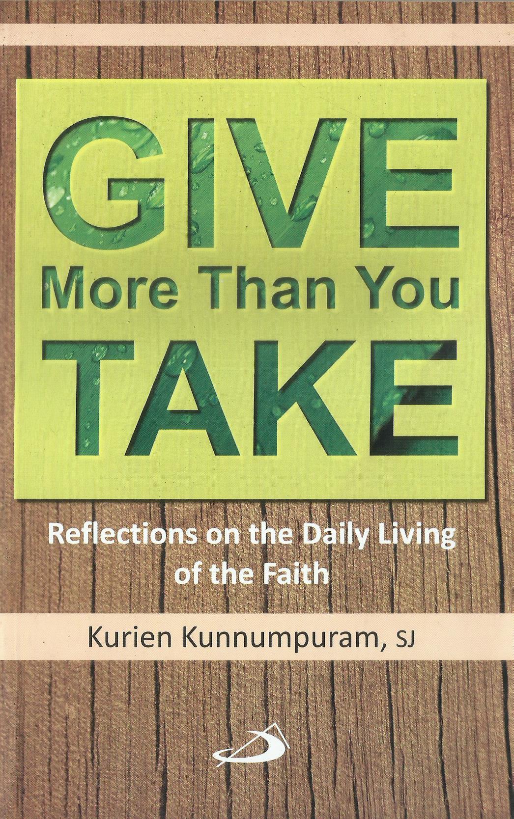 GIVE MORE THAN YOU TAKE - sophiabuy