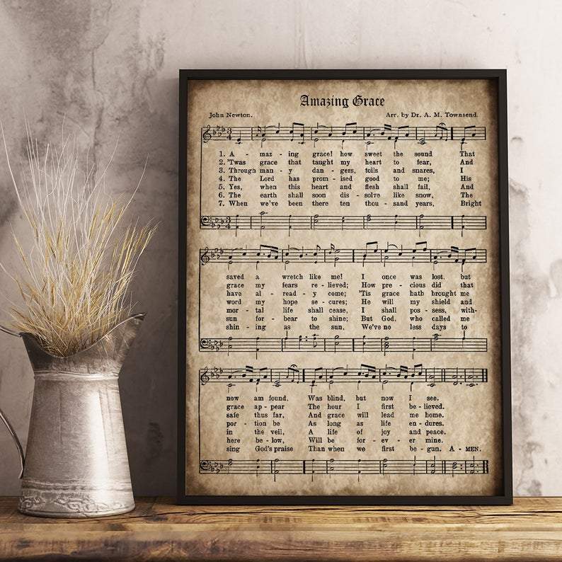 Living Words Wall Decor Amazing Grace