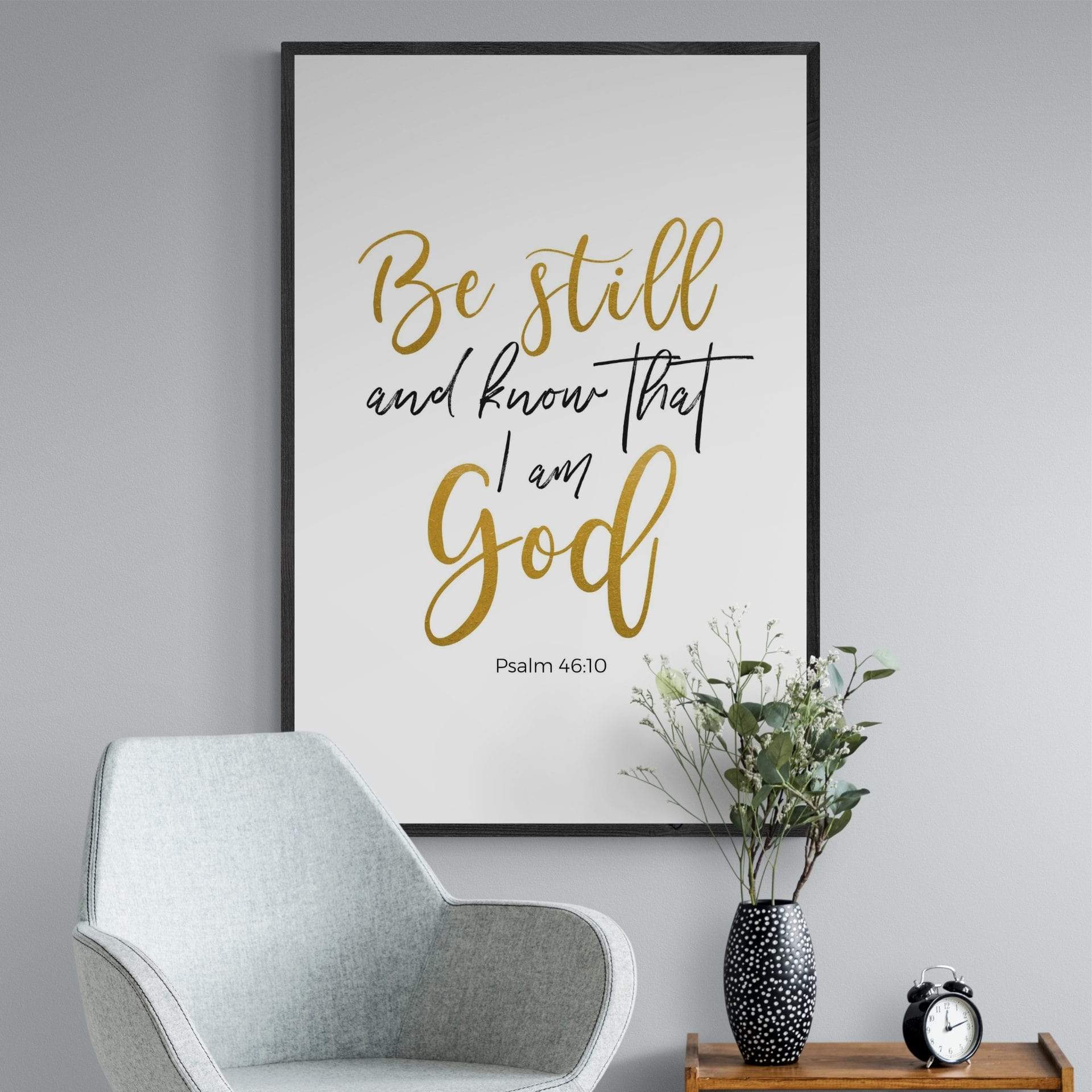 Living Words Wall Decor Be Still & know