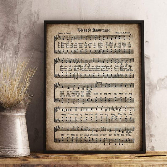 Living Words Wall Decor Blessed Assurance