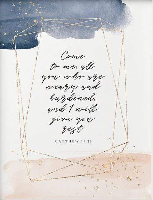 Living Words Wall Decor Come to me all who are weary