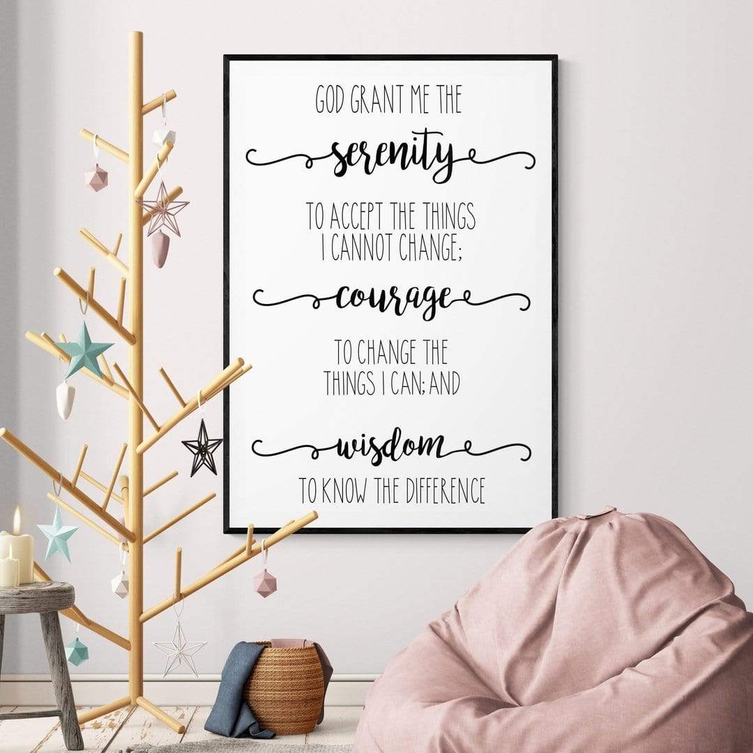 Living Words Wall Decor God Grant Me