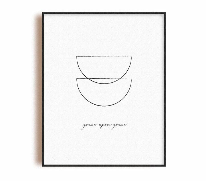 Living Words Wall Decor Grace upon grace