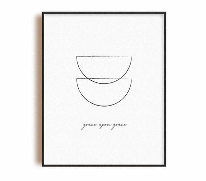 Living Words Wall Decor Grace upon grace