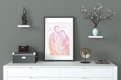 Living Words Wall Decor Holy family