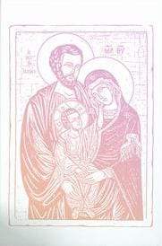 Living Words Wall Decor Holy family