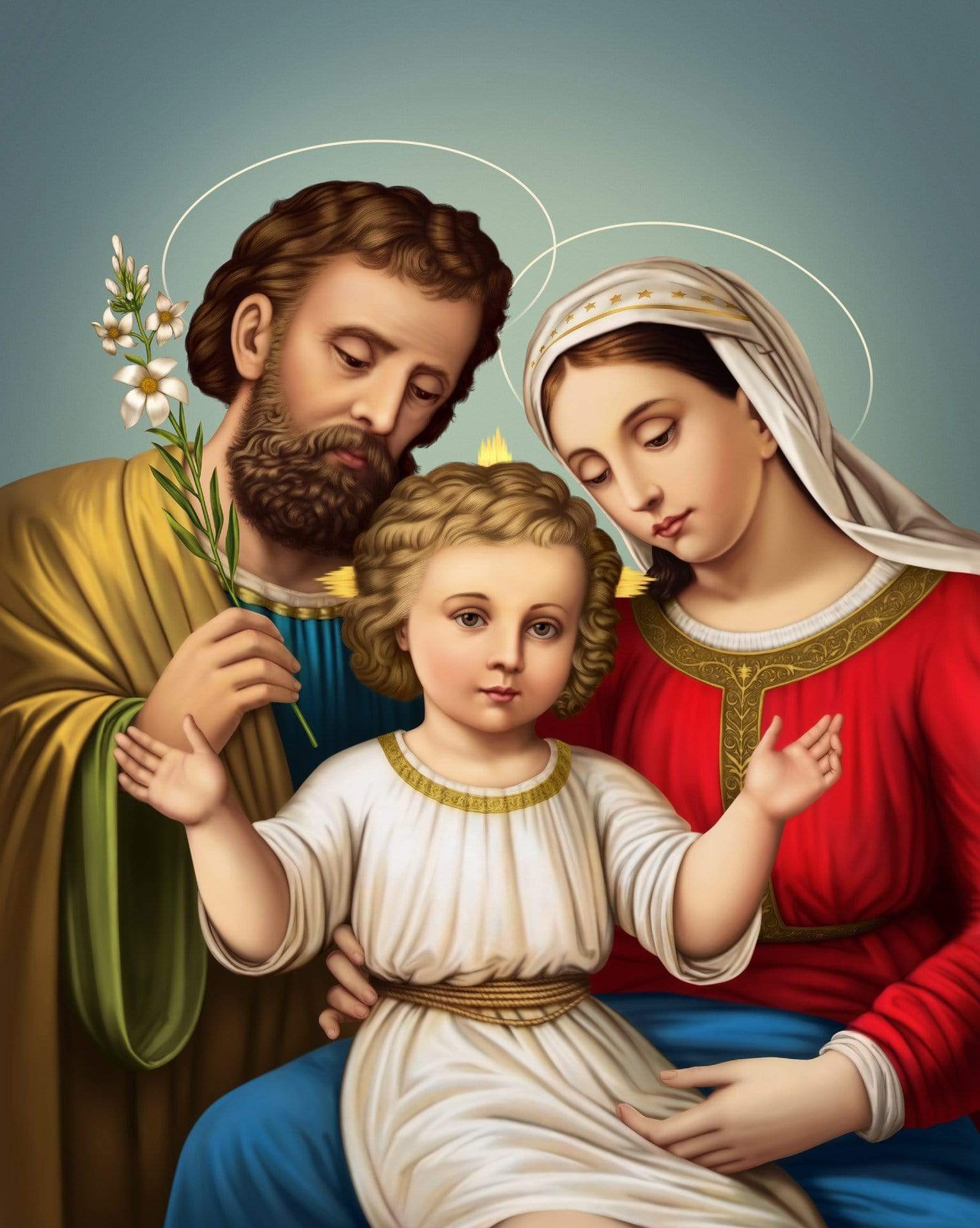 Living Words Wall Decor Holy Family- HF1-B