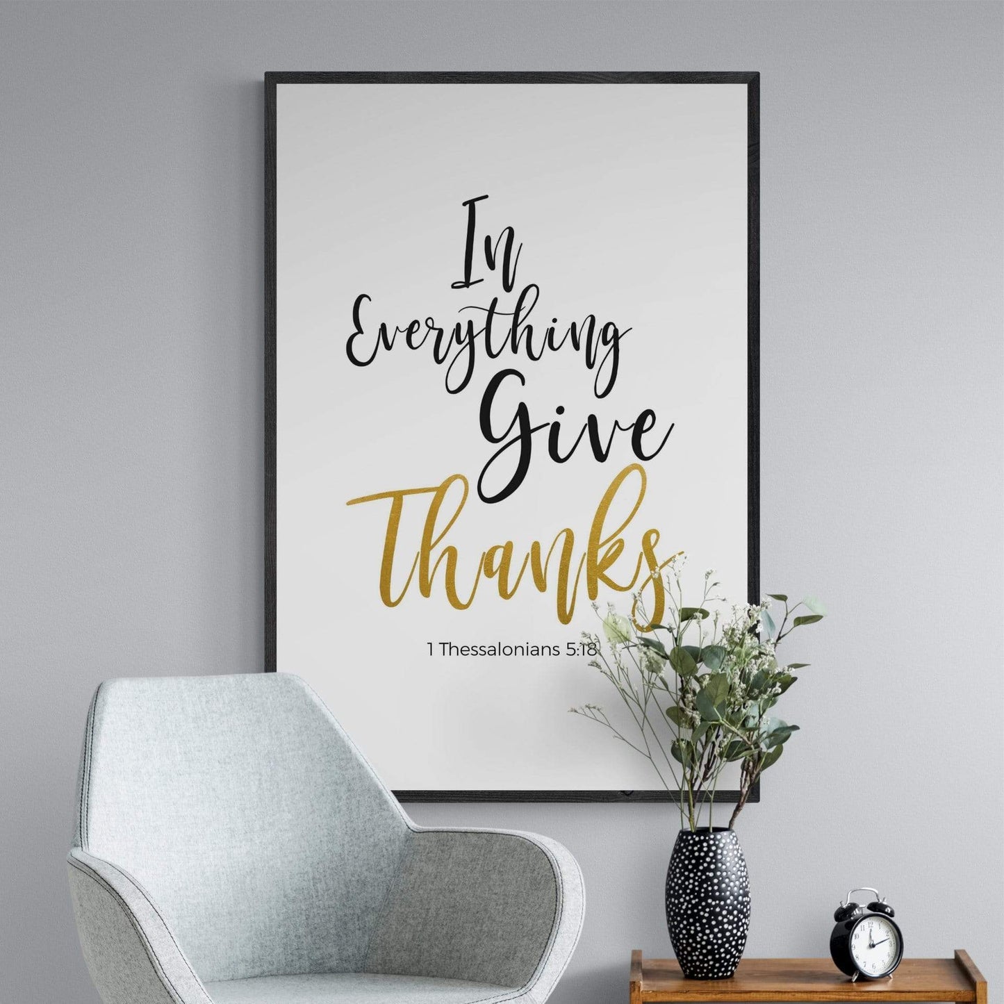 Living Words Wall Decor In Everything Give Thanks