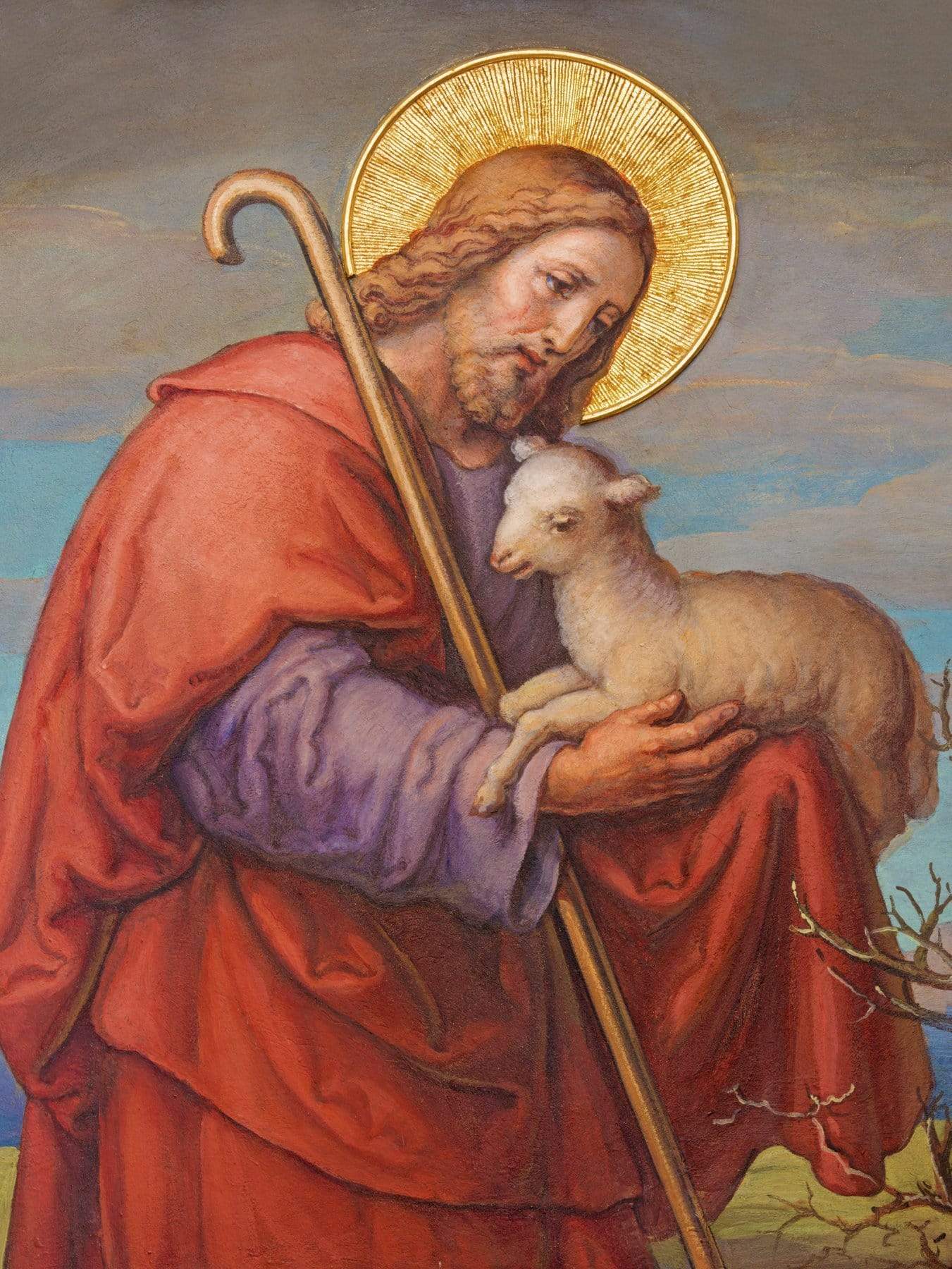 Living Words Wall Decor Jesus Christ Shepherd - JP10