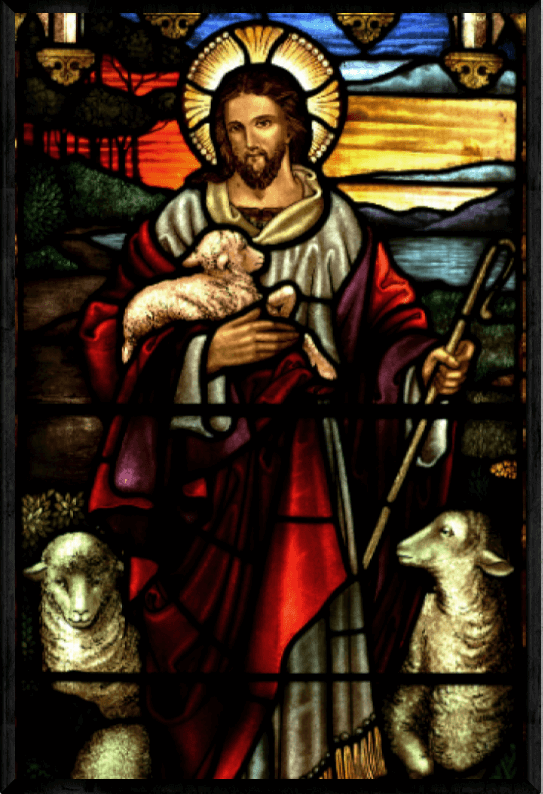 Living Words Wall Decor Jesus Good Shepherd - Portrait