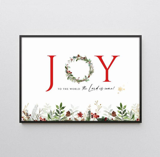 Living Words Wall Decor Joy To The World