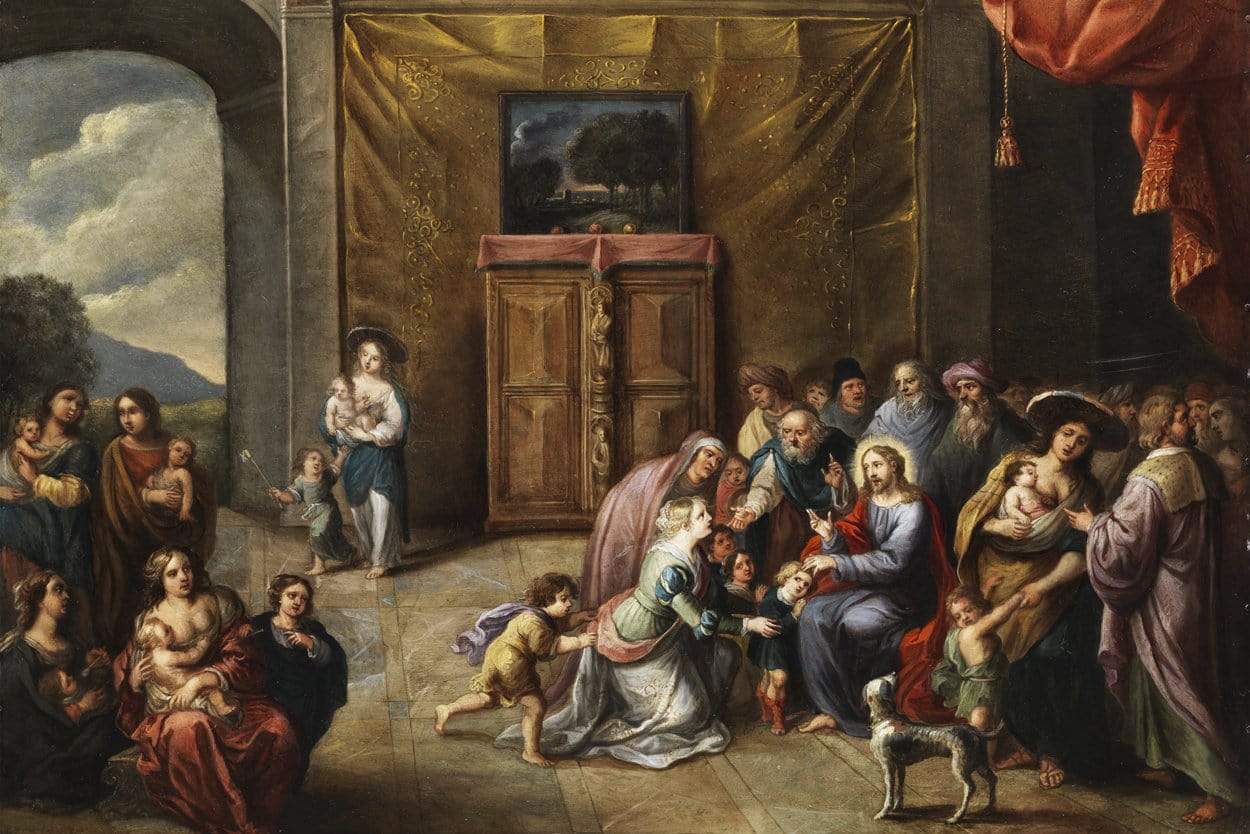 Living Words Wall Decor Let the children come to me - SP5