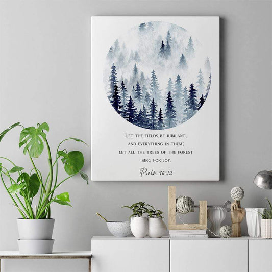 Living Words Wall Decor Let the Fields be Jubilant