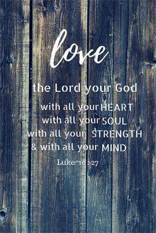 Living Words Wall Decor Love the Lord