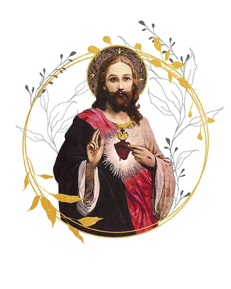 Living Words Wall Decor Most Sacred Heart of Our Lord Jesus