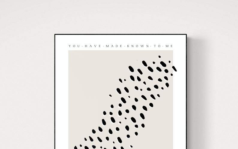 Living Words Wall Decor PATHS OF LIFE