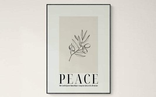 Living Words Wall Decor PEACE