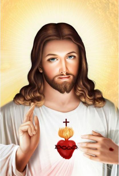 Living Words Wall Decor Sacred Heart of Jesus - JP22