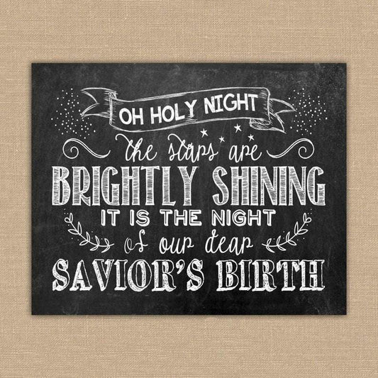 Living Words Wall Decor Savior's Birth