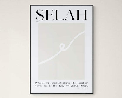 Living Words Wall Decor SELAH