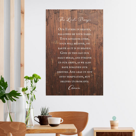 Living Words Wall Decor The Lord's Prayer