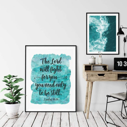 Living Words Wall Decor The Lord will fight for you
