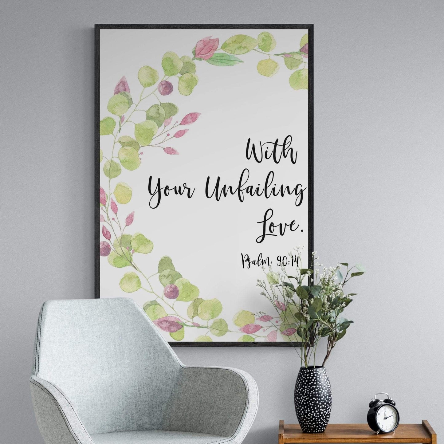 Living Words Wall Decor With your unfailing Love